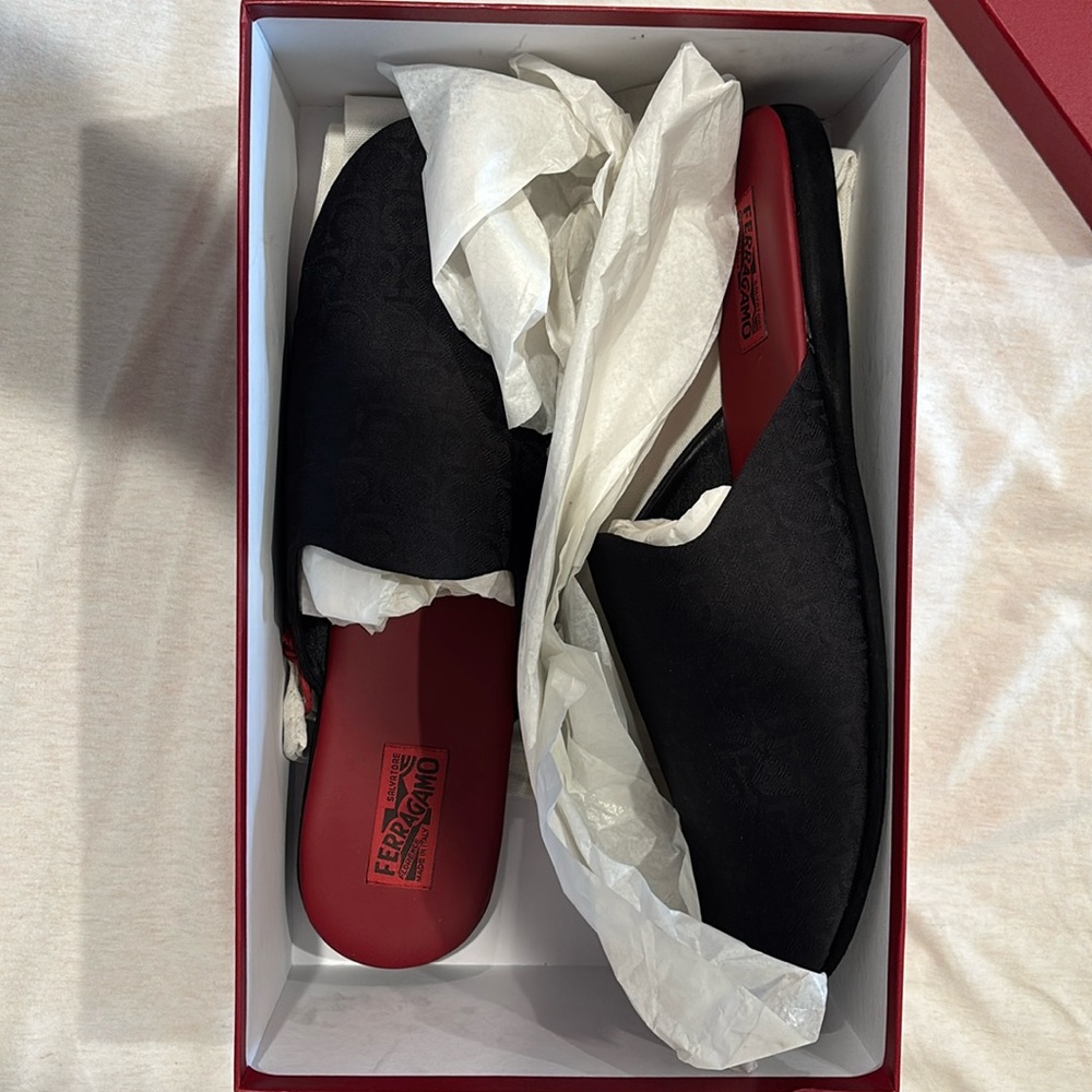 Ferragamo slip on (Nazareno) Black, Size 13M